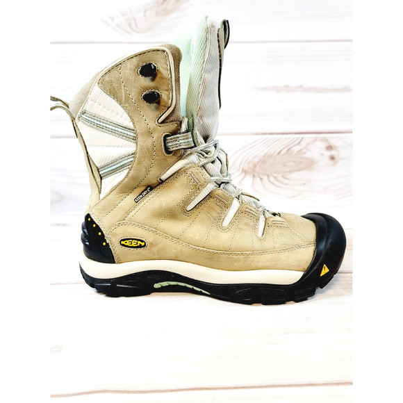Keen Womens 8.5 Boots Dry Waterproof Summit County Work Insulated Winter Hiking - Picture 7 of 16